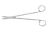 Pilling - Vascular Scissors DeBakey 7-3/4 Inch Length Surgical Grade Stainless Steel NonSterile Finger Ring Handle Curved Blunt Tip / Blunt Tip - 352199