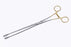 Teleflex Medical - Ring Forceps Kaiser-Pilling 12-5/8 Inch Length Ratchet Lock Finger Ring Handle Straight Fenestrated, Serrated Oval Jaws - 841010