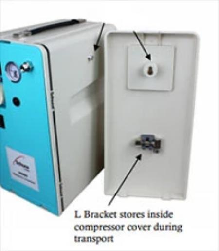 Allied Healthcare Schuco Replacement L Bracket - S6000-905