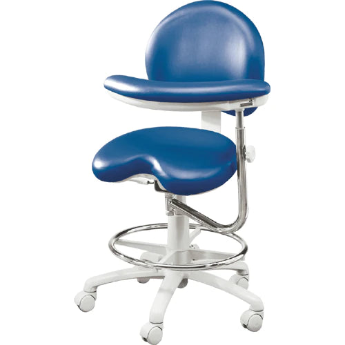 9000 Series - Original Ergonomic Stool Contoured Backrest Dove - 9020BL-US413