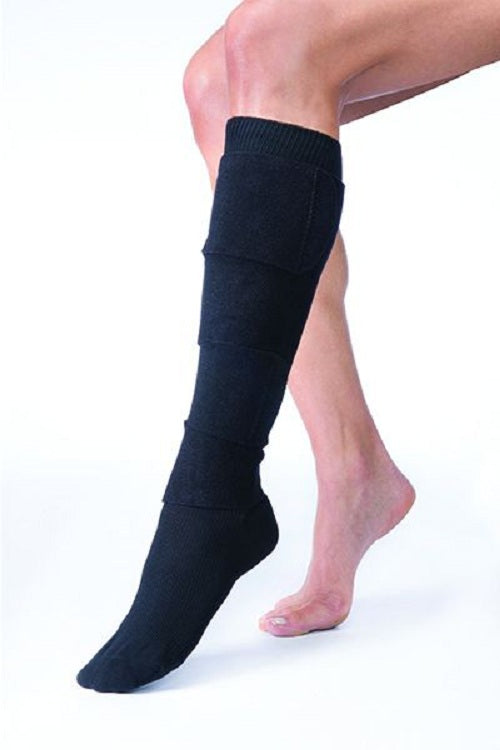 BSN Medical JOBST FarrowWrap 4000 Compression Wrap Leg Large Black - 7666111