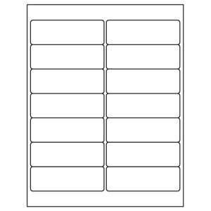 Tabbies Laser / Inkjet Label Sheets, - Use Template No. 5162 - 1-1/3" H x 4" W, - 1400 per Pack - 40157