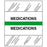 Tabbies Medical Chart Index Tabs & Divider Sheets - 1/2" H x 1-1/4" W, 100 per Pack
