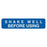 Tabbies Medication Instruction Labels, "SHAKE WELL BEFORE USING", "Blue" - 1-5/8"W x 7/8"H, 500 per Roll - V-FP110