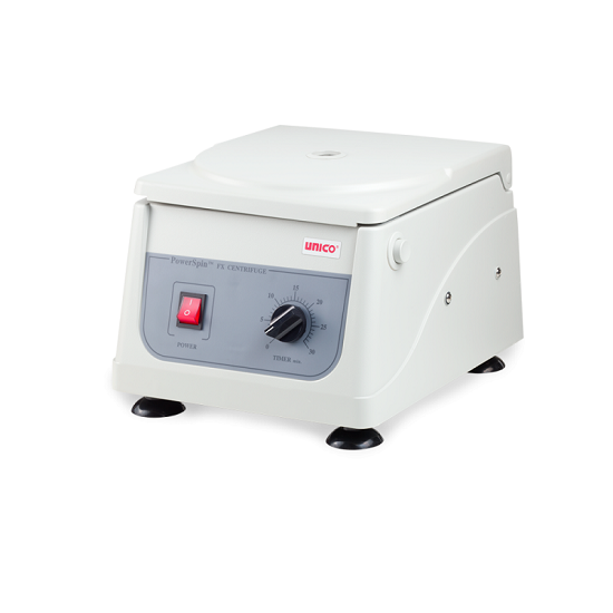 Unico Powerspin FX Centrifuge, Fixed Speed 3,400 RPM, 6X10ML Or 3X15ML Capacity - C806