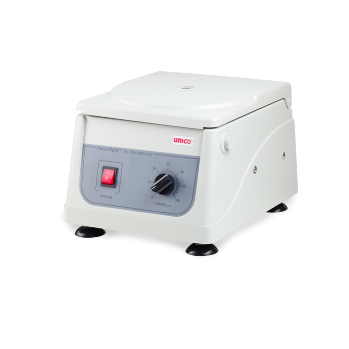 Unico Powerspin Fx Centrifuge, Fixed Speed 3,400 Rpm, 8 Place, 30 Min. Timer, 8x10ml Capacity - C808