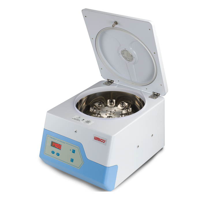 Unico Powerspin Hx, Centrifuge, Fixed Speed 3400 Rpm, 6 Place Horizontal Rotor, 30 Min. Digital Timer, 6 X10ml Capacity - C8302