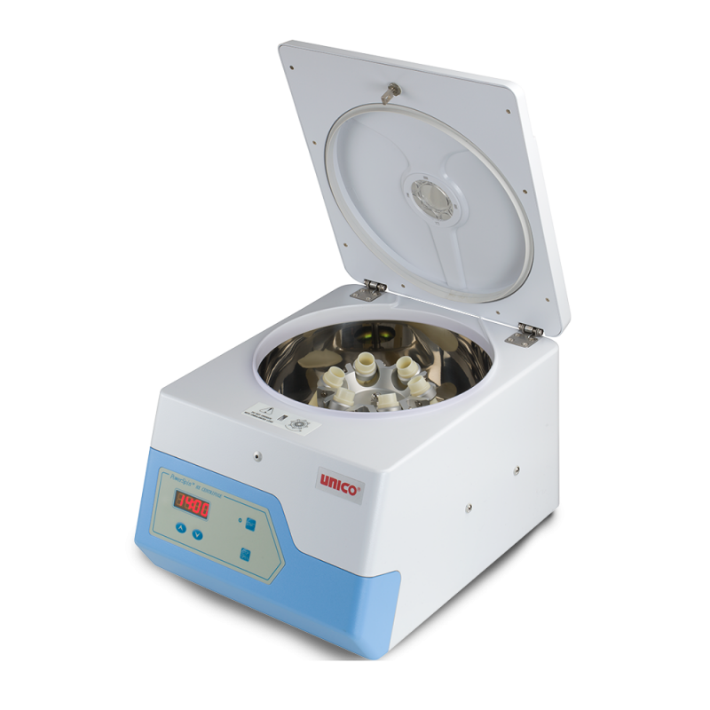 Unico Powerspin Hx, Centrifuge, Fixed Speed 3400 Rpm, 12 Place Rotor, 30 Min. Digital Timer, 6 X10ml Capacity - C8304