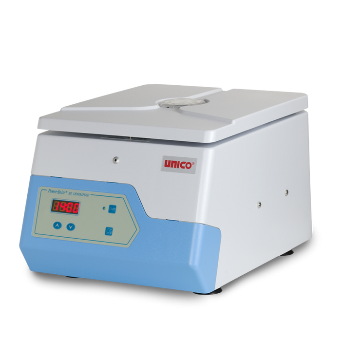 Unico Powerspin Hx, Centrifuge, Fixed Speed 3400 Rpm, 12 Place Rotor, 30 Min. Digital Timer, 6 X10ml Capacity - C8304