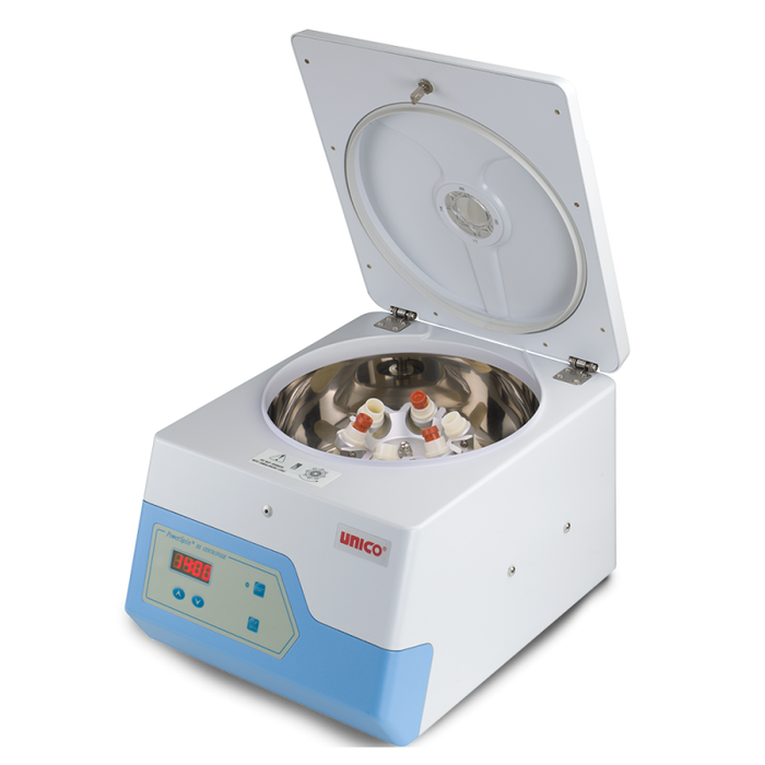 Unico Powerspin Hx, Centrifuge, Fixed Speed 3400 Rpm, 12 Place Rotor, 30 Min. Digital Timer, 6 X10ml Capacity - C8304