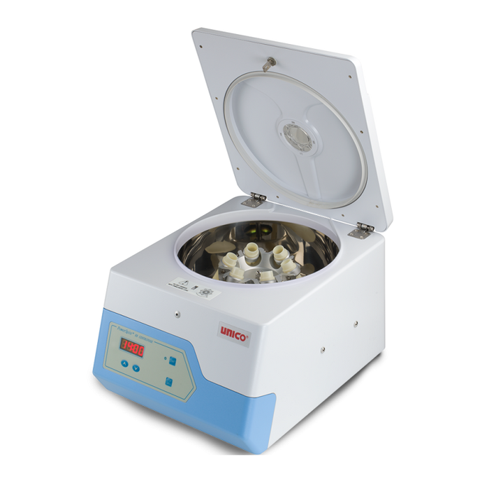 Unico Powerspin Hx, Centrifuge, Fixed Speed 3400 Rpm, 6 Place Horizontal Rotor, 30 Min. Digital Timer, 6 X10ml Capacity - C8302