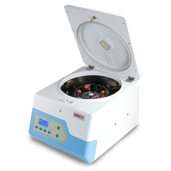 Unico Powerspin Hxv, Centrifuge, Variable Speed 500-3500 Rpm, 12 Place Fixed Angle Rotor, 99 Min. Digital Timer,12 X10ml Capacity - C8312