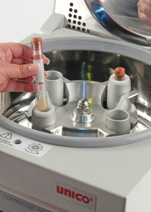 Unico Powerspin Dx, Model C8704 Centrifuge, 4 Places 50 Ml With 60 Min Digital Timer, Variable Speed 1000～3000 Rpm With 0-rpm Safety Lid Latch, Capacity 4x50 Ml Tubes. 220v - C8704E
