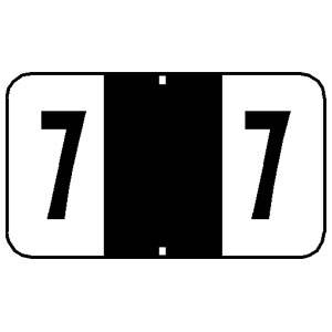 Tabiies Jeter 7300 Compatible Numeric Label Rolls, 15/16" H x 1-5/8" W, 500 Per Roll