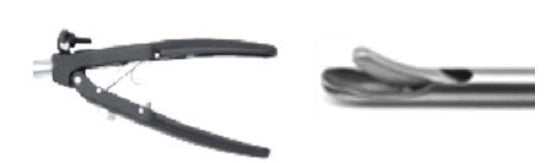 Closed Self-Righting Needle Tip