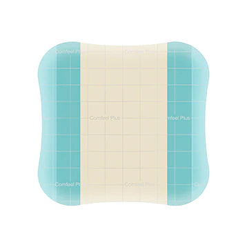 Comfeel Plus - Hydrocolloid Dressing 6 X 6 Inch Square Sterile - 33115