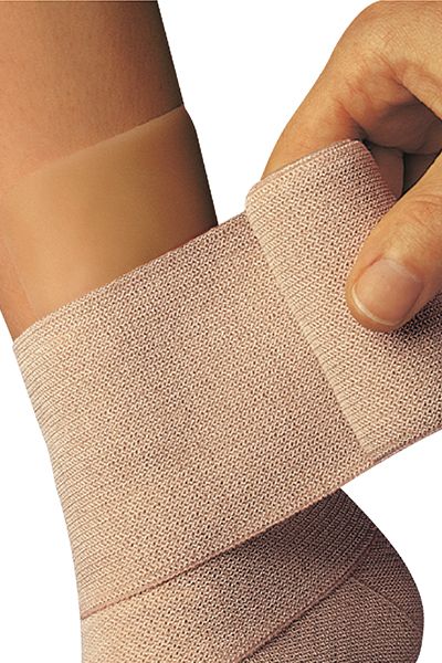 Comprilan - Compression Bandage 1-1/2 Inch X 5.4 Yard Standard Compression Clip Detached Closure Tan NonSterile - 7718700