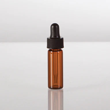 Health Care Logistics - Prescription Vial 1 DRAM Amber - 19369