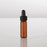  Amber Glass Bottles with Glass Droppers