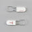 Health Care Logistics - Wire Loop Padlock Seal Numbered White Plastic / Steel 7/8 X 3-1/8 Inch - 7916