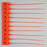 Pull-Tite - Biohazard Security Seal Orange Polypropylene Plastic 9 Inch - 7829