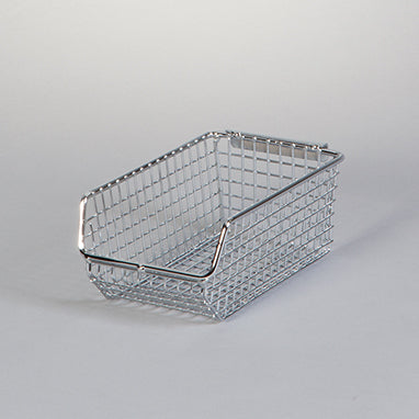Stack & Hang - Storage Bin Chrome Wire Mesh 3 X 4 X 7 Inch - 18924-01