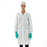 Health Care Logistics - Lab Coat White X-Large Knee Length Disposable - 19669XL