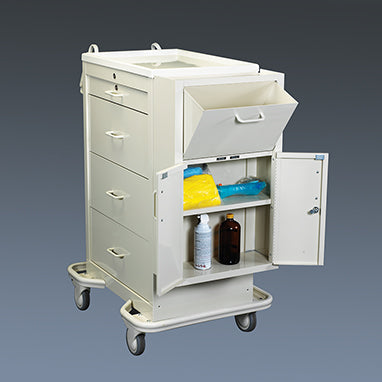Punch Card Medication Cart