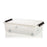 SmartStore - Tote with Lid Clear Polypropylene 7 X 16 X 28 Inch - 13206C