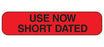 MedValue Use Now Short Dated Labels