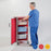 MedValue Supply Transport Cart with Three Divider Boxes
