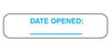 MedValue Date Opened Labels