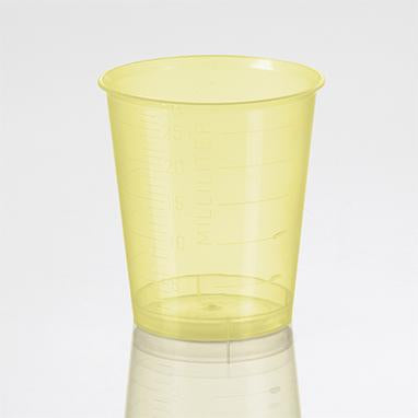 MedValue Narrow Graduated Med Cups, Yellow, 30mL, Pack 400