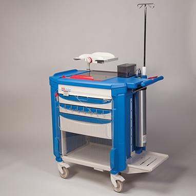 Metro® Lifeline Crash Cart - 3 drawer