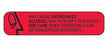 MedValue May Cause Drowsiness Labels
