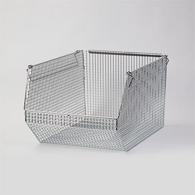 MedValue Wire Mesh Stack and Hang Bin, 12x10x18.5