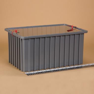 MedValue Divider Box with Security Seal Holes, 16.5x6x11