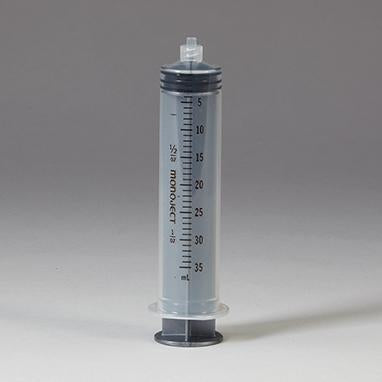 Sterile Monoject Luer-Lock Syringes, 35mL