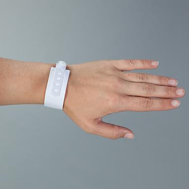 MedValue Vinyl Snap Wristbands, 1 Inch