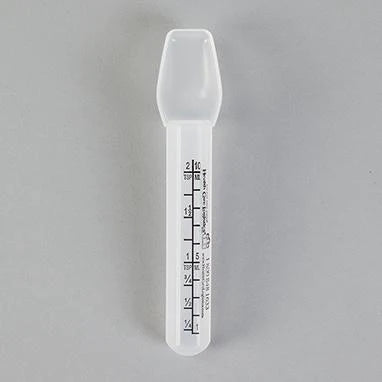 Health Care Logistics - Medical Spoon With Graduations Clear Polystyrene - 14062C