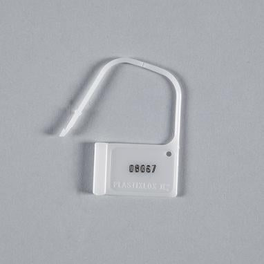 MedValue Extra-Large Heavy-Duty Padlock Seals, Numbered, White