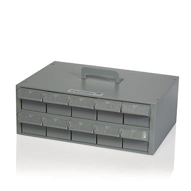 MedValue Waterloo® Cassette w/Ten Bins, 16x6x13