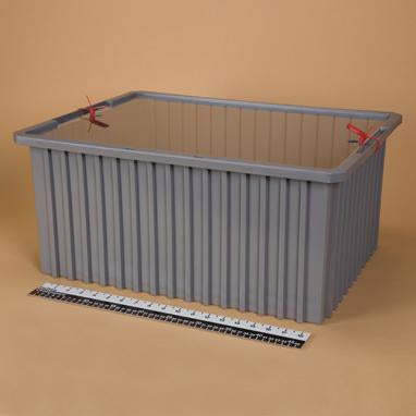 MedValue Divider Box with Security Seal Holes, 22x10x17
