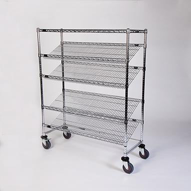 MedValue Slanted-Shelf Wire Rack