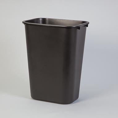 MedValue Waste Bin, 41-quart, Black