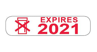 MedValue Expires 2021 Labels