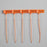 MedValue Pull-Tight Baby Seals, Numbered, Orange