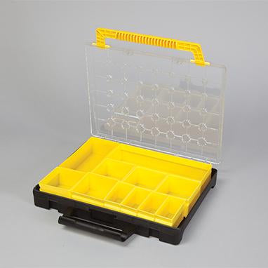 MedValue Organizing Case w/ Yellow Trays, 14x2.5x12