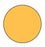 MedValue Blank Circle Labels, High Visibility Orange