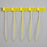 MedValue Pull-Tight Baby Seals, Numbered, Yellow, Case